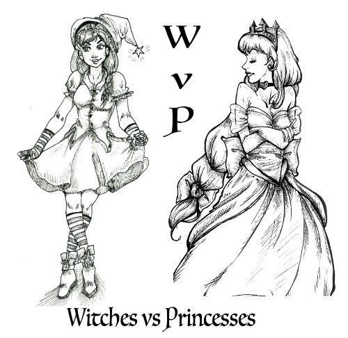 Witches vs Princesses free stage play script for kids children